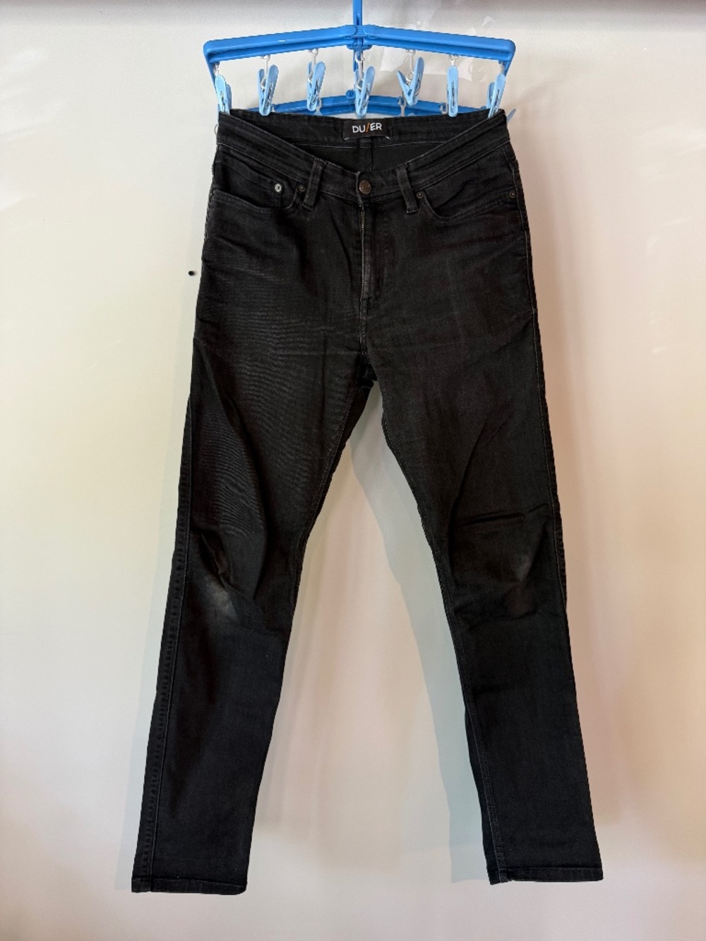 Duer Performance Denim Slim in Black - Size 31 x 32
